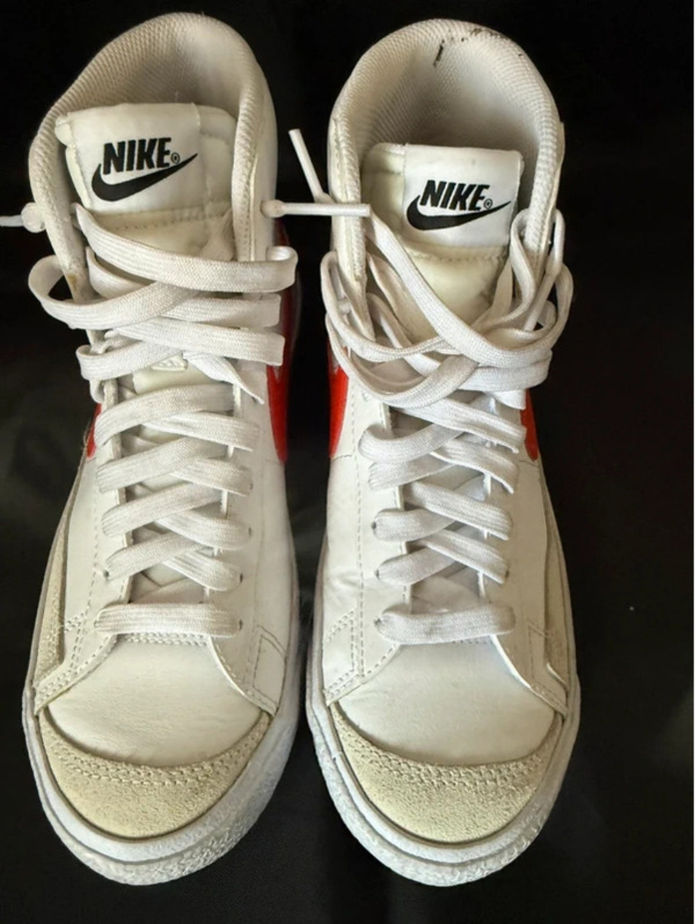 Nike Blazer Mid ’77 White/Red – Pre-Owned